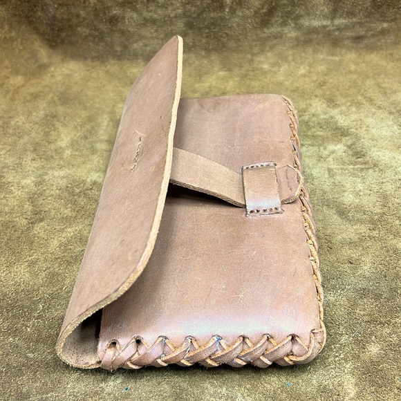 Made Leather Wallet Clutch Pouch - Picture 8 of 10